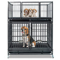 42" Stackable Dog Crate 43S+WHLP02