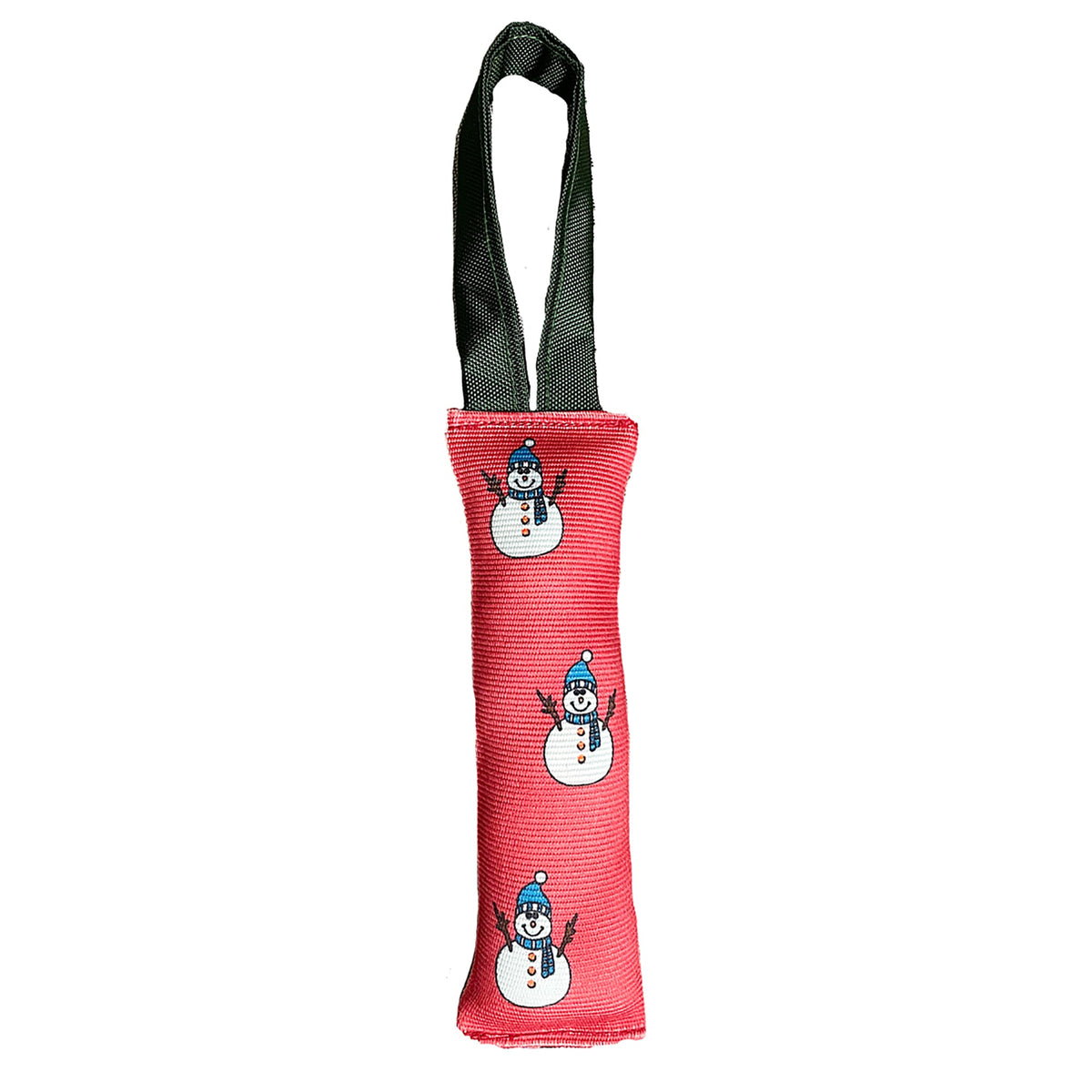 Fire Hose Snowman Dog Toy Tug