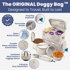The Original Doggy Bag® Dog Travel Bag for Supplies