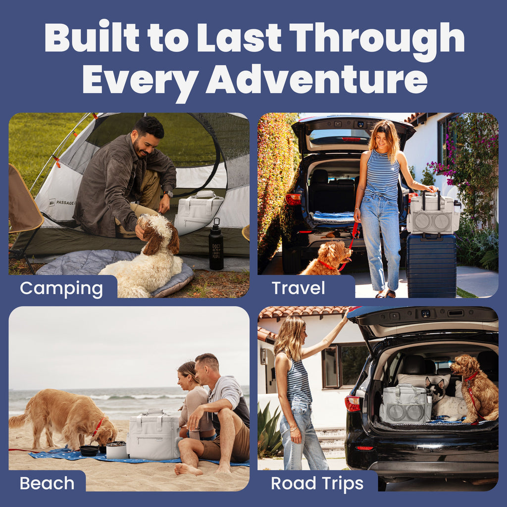 The Original Doggy Bag® Dog Travel Bag for Supplies