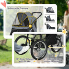 3 Wheels Pet Stroller for Small Dogs and Medium Dogs
