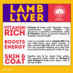 Lamb Liver Dog Treats - Freeze Dried - Single Ingredient