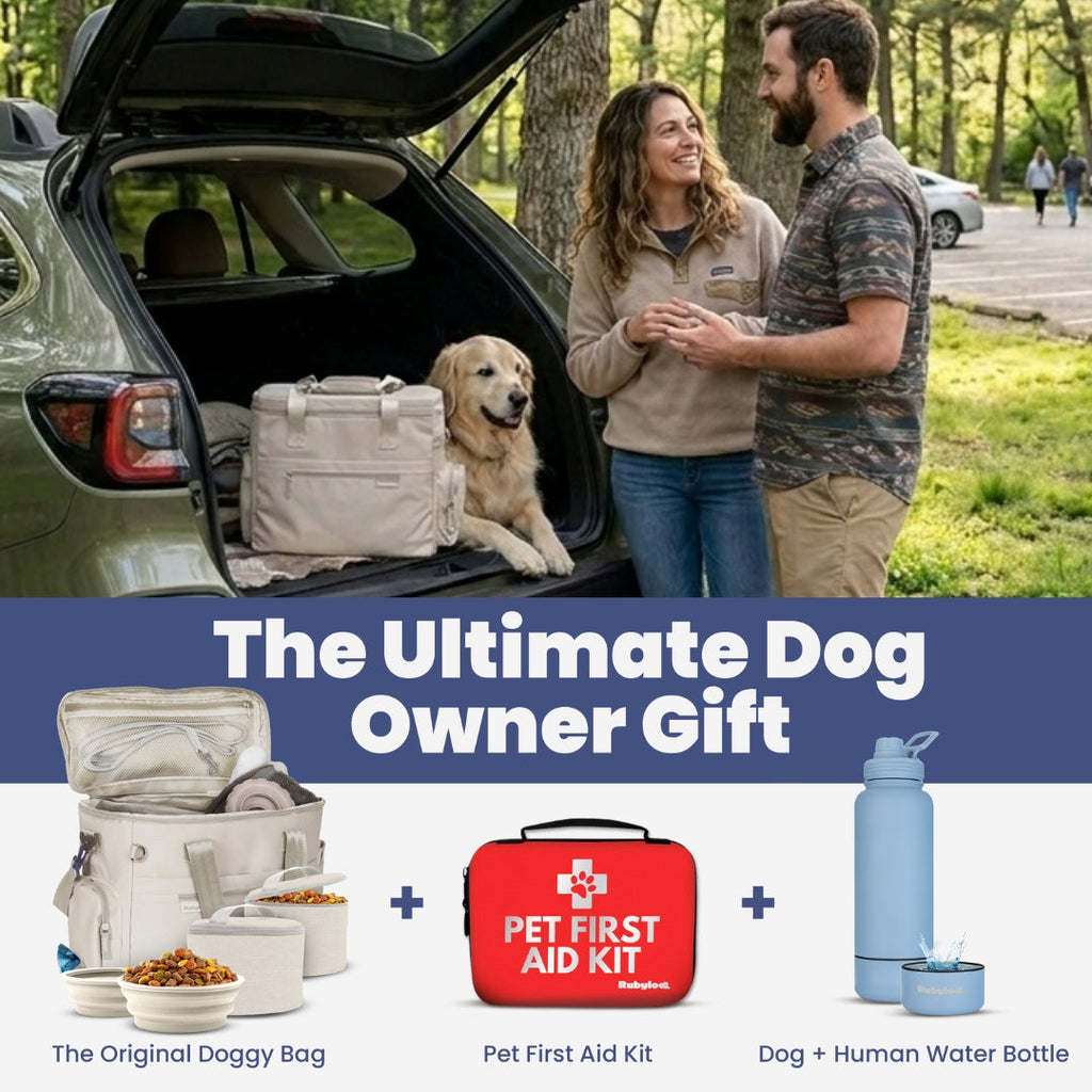 The Original Doggy Bag® Dog Travel Bag for Supplies