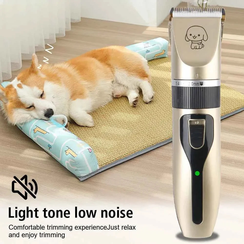 Cordless Pet Hair Clipper Set – Pro Dog & Cat Grooming Kit