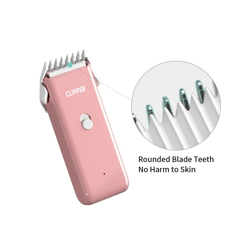 Professional Low Noise Eco Friendly Stainless Steel Battery Powered Pet Grooming Trimmer for Dogs USB Charging Worldwide Voltage