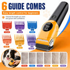 Electric Dogs Grooming Clipper Professional Hair Cutter for Pets Hair Trimmer Cordless Low Noise Shaver Cutter Machine Scissors