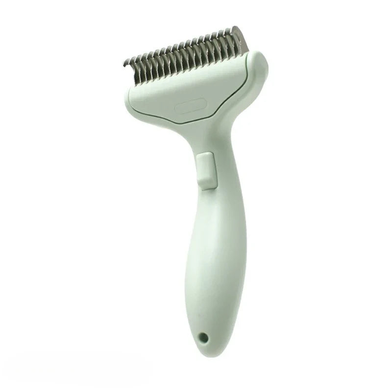 Stainless Steel Dog Hair Removal Brush Comb Pet Hair Remover Brush For Dogs Grooming Tools Pets Dematting Comb Dogs Accessories