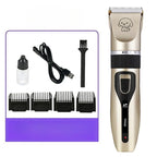 1set Pet Hair Clipper Haircut Trimmer Shaver Set for Rabbit Cat Dog Puppy Grooming Clipper Cutter Pet Supplies Electric Scissors