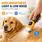 Electric Dogs Grooming Clipper Professional Hair Cutter for Pets Hair Trimmer Cordless Low Noise Shaver Cutter Machine Scissors
