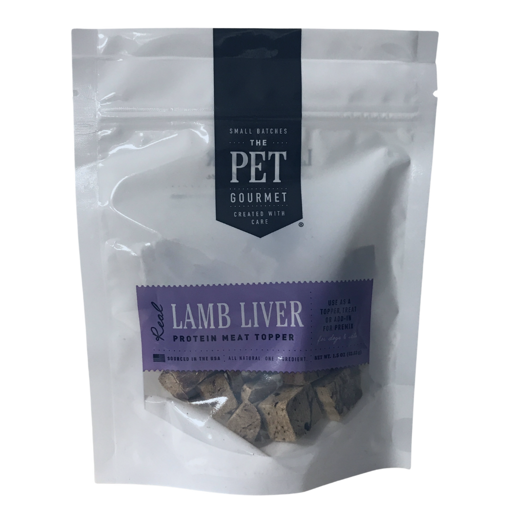 Freeze Dried Lamb Liver Dog Treats & Topper