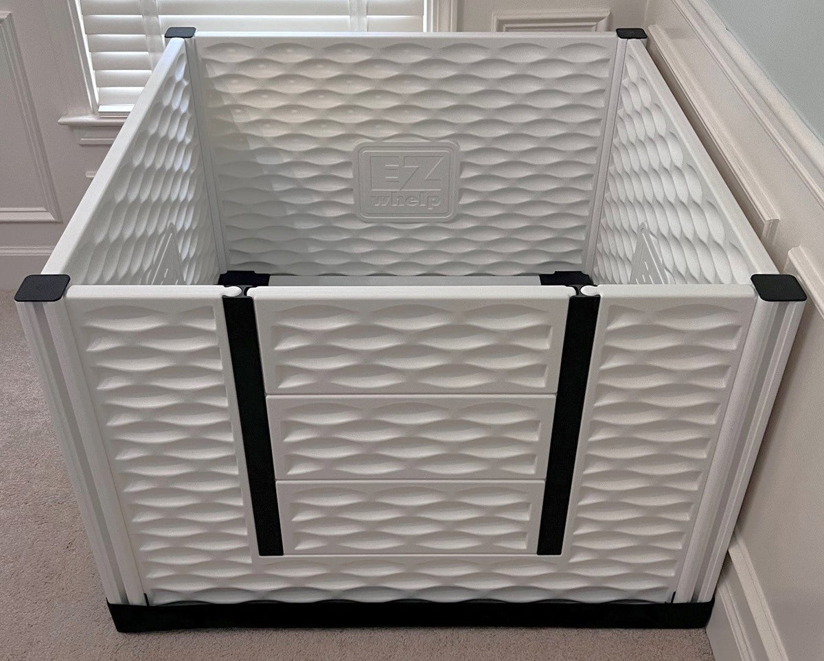 EZclassic TALL Whelping Box w/Rails