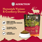 Homestyle Venison & Cranberry Dinner Air-Dried Dog Food