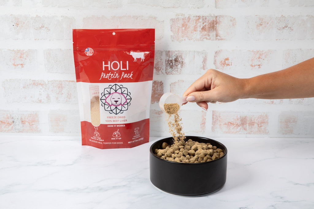 Beef Liver Dog Food Topper - Freeze Dried - Single Ingredient
