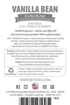 Jeffers Pet Colognes with Coat Conditioner, 16 oz Spray