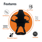 NeoAlly Dog Back Brace for Dogs with Inserts for Extra Support