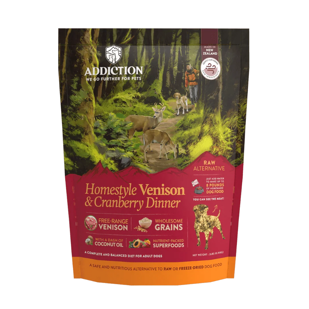 Homestyle Venison & Cranberry Dinner Air-Dried Dog Food