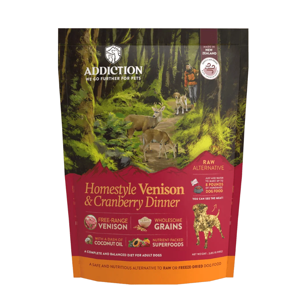 Homestyle Venison & Cranberry Dinner Air-Dried Dog Food