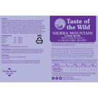 Taste of the Wild Sierra Mountain Canine Recipe Grain Free Dry Dog Food (13.2oz)