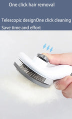 Pet Hair Removal Brush | Slicker Grooming Comb for Dogs and Cats