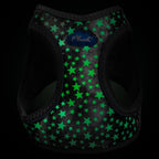 Plush Step In Glitter Glow Harness - Gunmetal