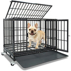 37" Stackable Heavy Duty Dog Kennel 371D08
