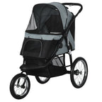 3 Wheels Pet Stroller for Small Dogs and Medium Dogs