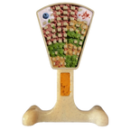 Waffle Tower Nylon Chew & Enrichment Toy | 2-in-1 for Aggressive Chewers | SodaPup