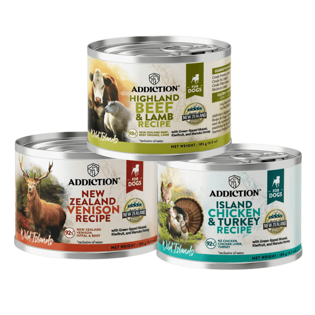 Wild Islands Canned Dog Food Mix Flavor Bundle 185g