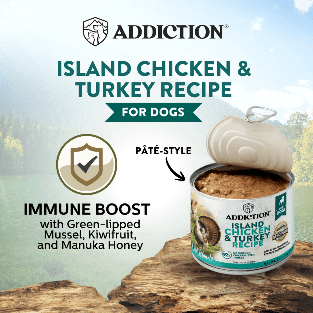 Wild Islands Canned Dog Food Mix Flavor Bundle 185g