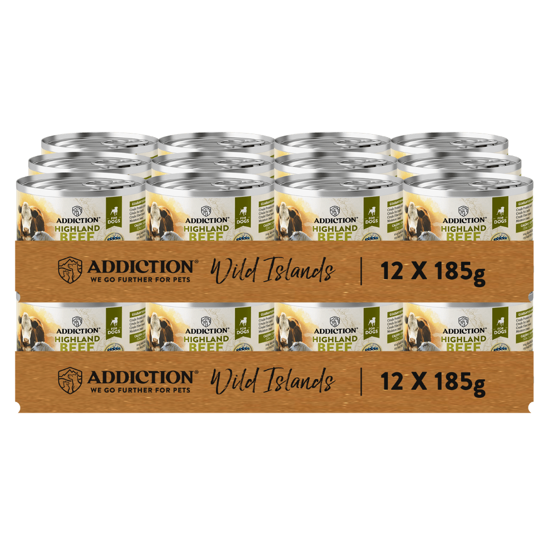 Wild Islands Highland Beef & Lamb Recipe Premium Grain-free Canned Dog Food 185g
