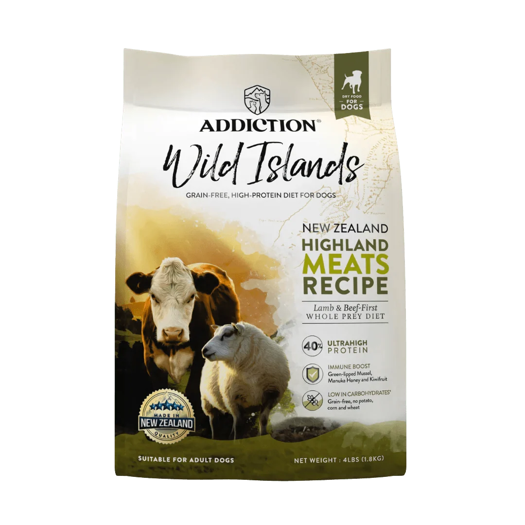 Wild Islands Highland Meats Grass-Fed Beef & Lamb Recipe Dry Dog Food
