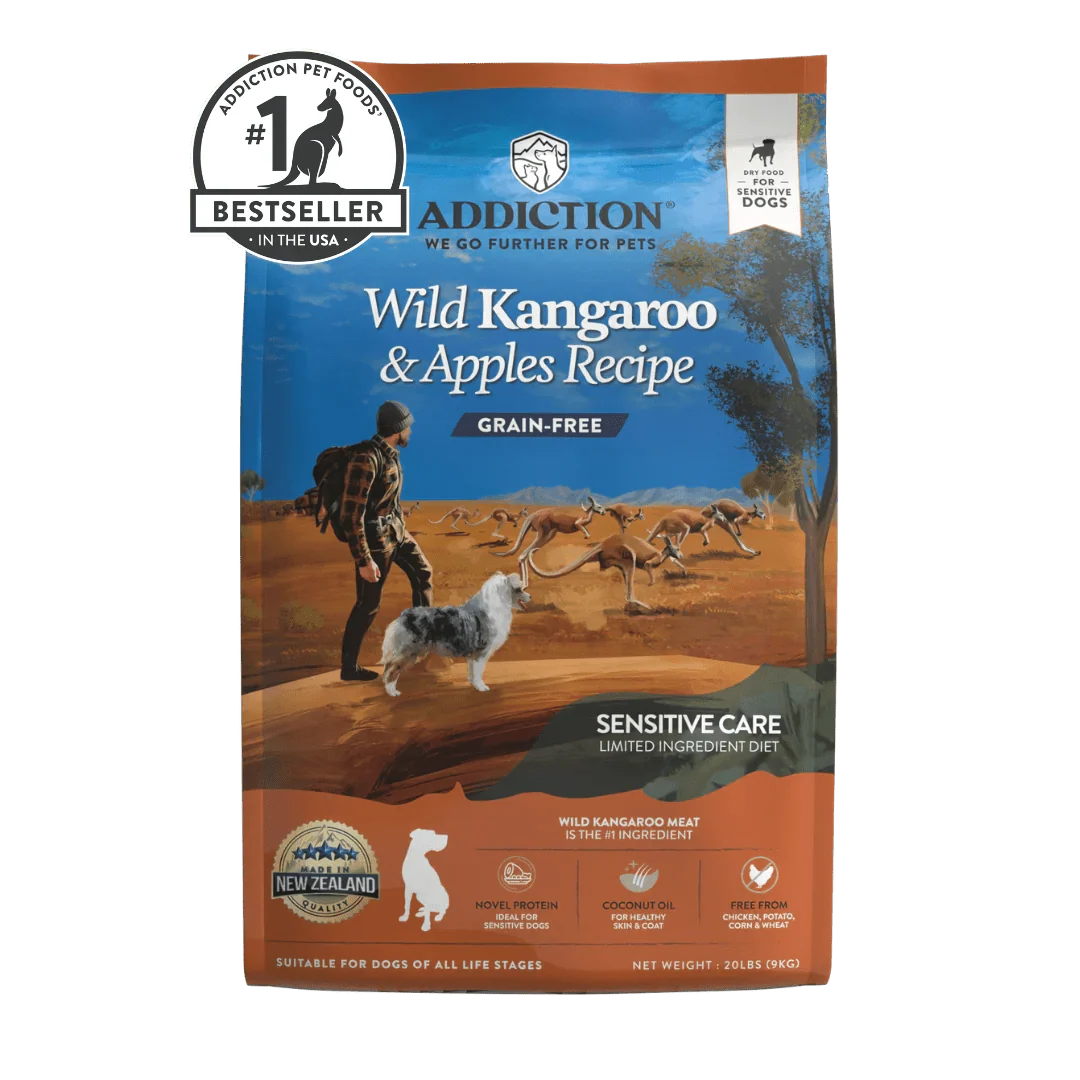 Wild Kangaroo & Apples Recipe Dry Dog Food