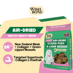 Wishbone Air-Dried Ocean Fish & Lamb Recipe Dog Food - 454g
