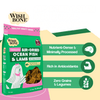 Wishbone Air-Dried Ocean Fish & Lamb Recipe Dog Food - 454g