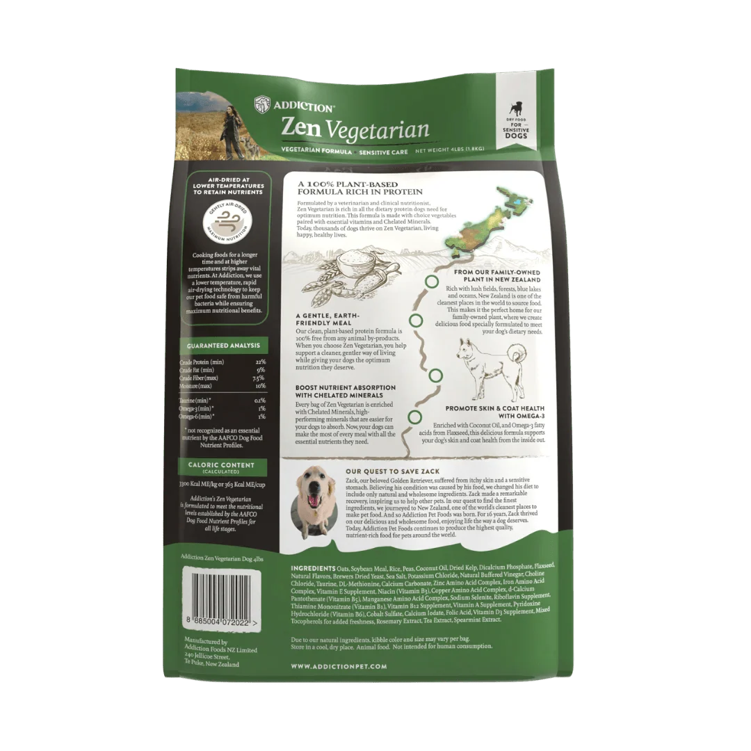 Zen Vegetarian Dry Dog Food